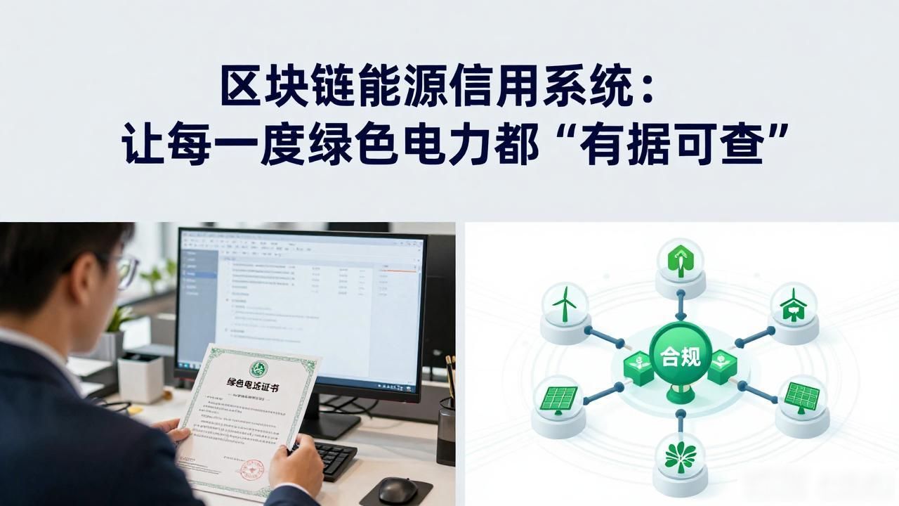 区块链能源信用系统_绿色电力交易区块链_能源信用体系分布式账本