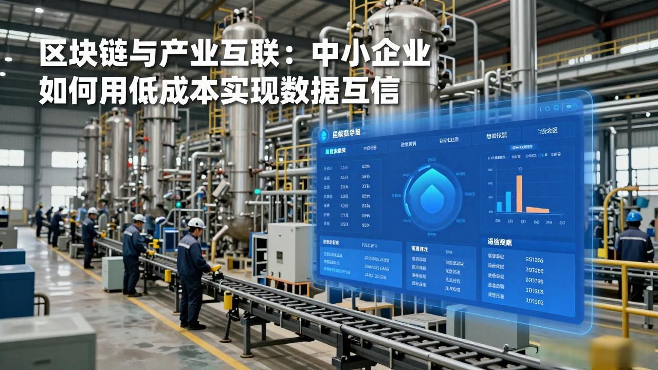 制造业区块链应用_区块链与产业互联_区块链产业互联