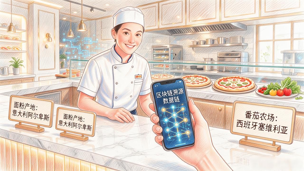 区块链技术在餐饮供应链的应用_区块链买披萨_区块链购买披萨的实际应用意义