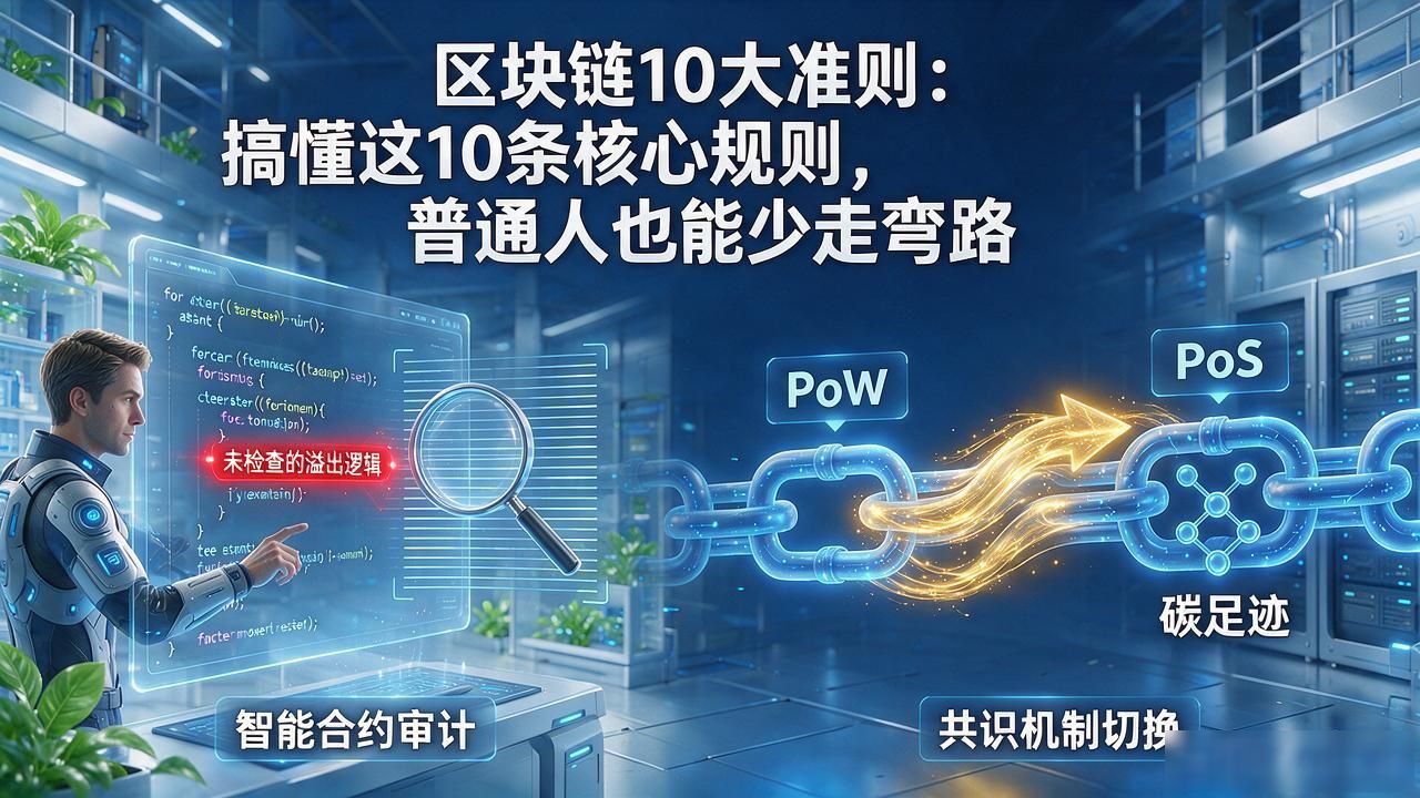 区块链协议设计准则_去中心化共识机制设计_区块链10大准则